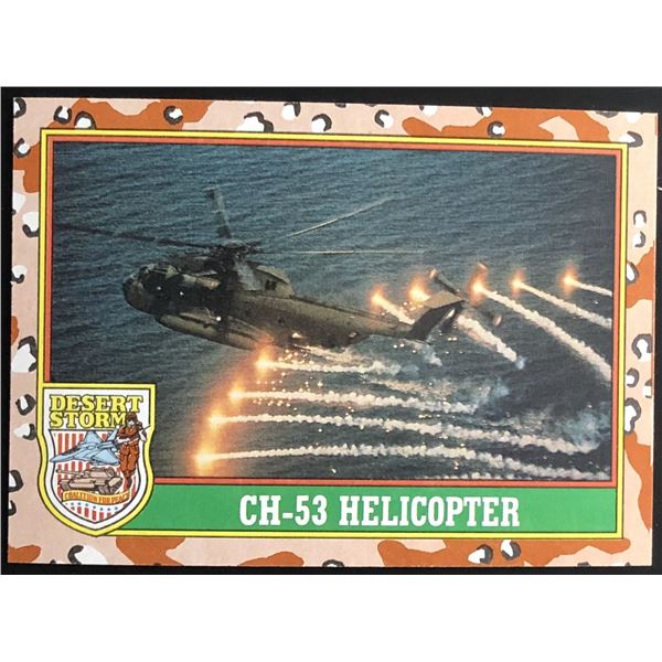 1991 TOPPS DESERT STORM CH-53 HELICOPTER