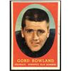 Image 1 : 1958 TOPPS CFL GORD ROWLAND