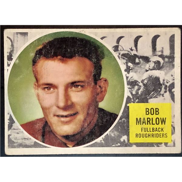 1960 TOPPS CFL BOB MARLOW
