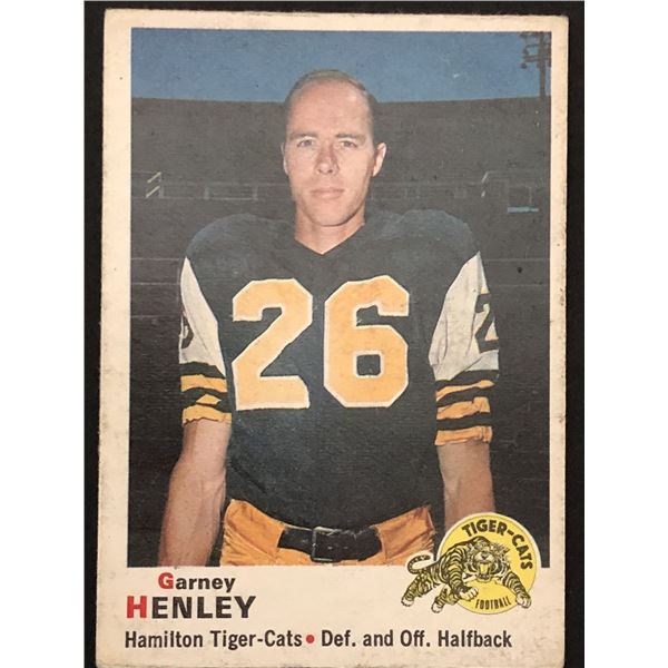 1970 O-PEE-CHEE CFL GARNEY HENLEY (HOF)
