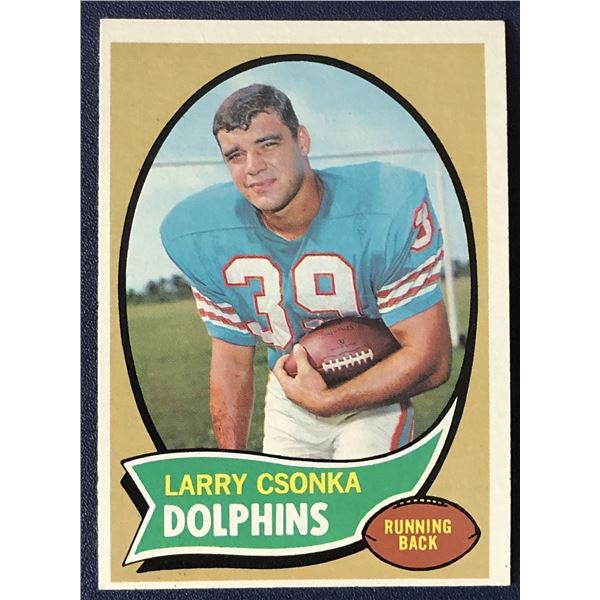 1970 TOPPS LARRY CSONKA (HOF)