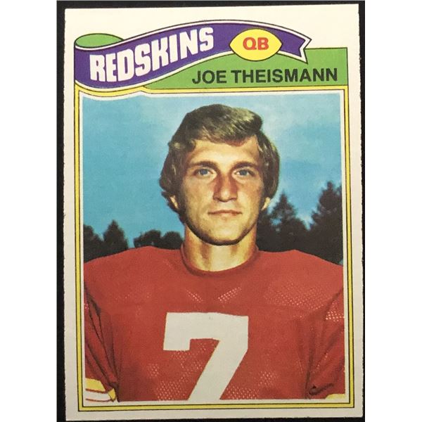 1977 TOPPS JOE THEISMANN (HOF)