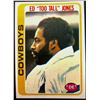 Image 1 : 1978 TOPPS ED 'TOO TALL' JONES