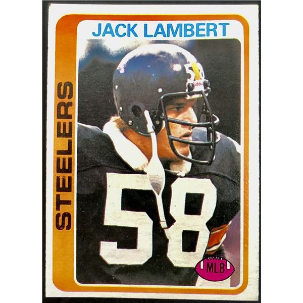 1978 TOPPS JACK LAMBERT (HOF)