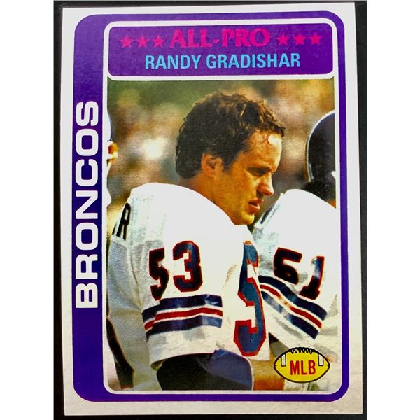 1978 TOPPS RANDY GRADISHAR (HOF)