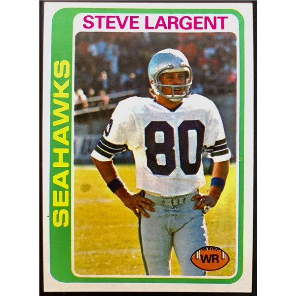 1978 TOPPS STEVE LARGENT (HOF)