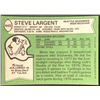 Image 2 : 1978 TOPPS STEVE LARGENT (HOF)