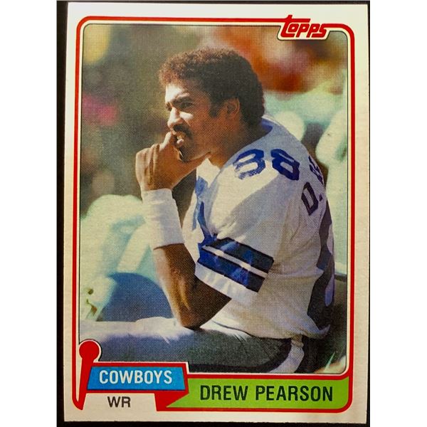 1981 TOPPS DREW PEARSON (HOF)