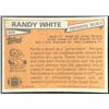 Image 2 : 1981 TOPPS RANDY WHITE (HOF)