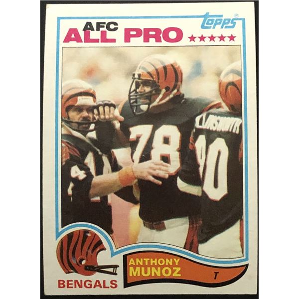 1982 TOPPS ANTHONY MUNOZ (HOF)