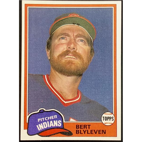 1981 TOPPS BERT BLYLEVEN (HOF)