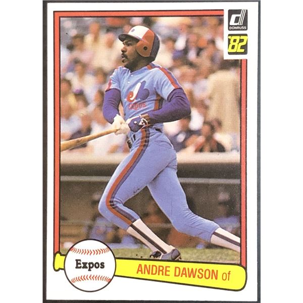 1982 DONRUSS ANDRE DAWSON (HOF)