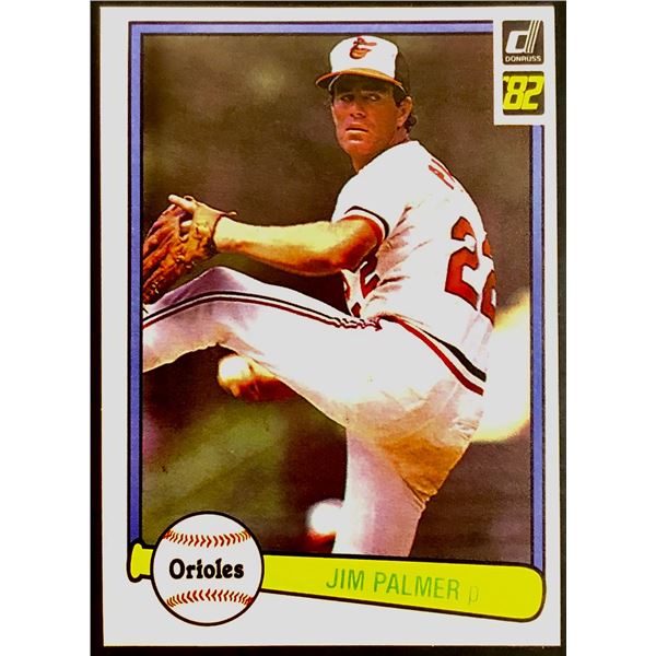 1982 DONRUSS JIM PALMER (HOF)