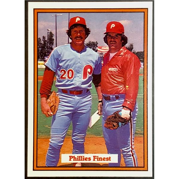 1982 DONRUSS MIKE SCHMIDT (HOF) & PETE ROSE
