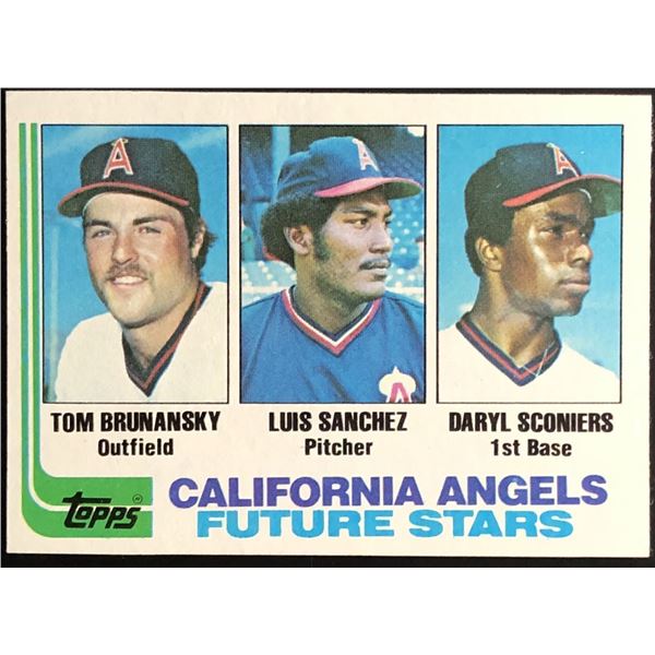 1982 TOPPS TOM BRUNANSKY ROOKIE CARD