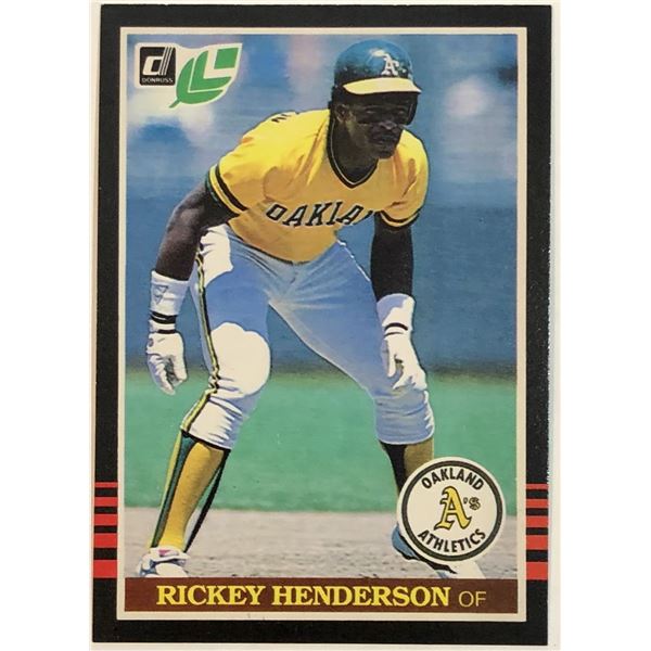1985 LEAF RICKEY HENDERSON (HOF)