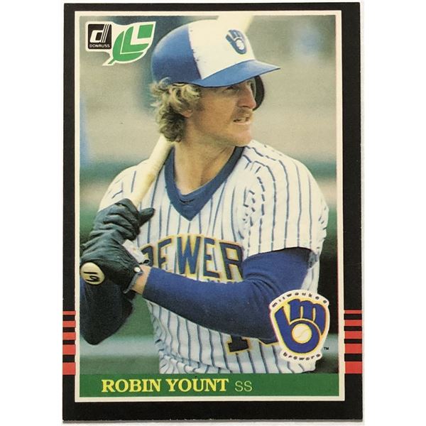 1985 LEAF ROBIN YOUNT (HOF)