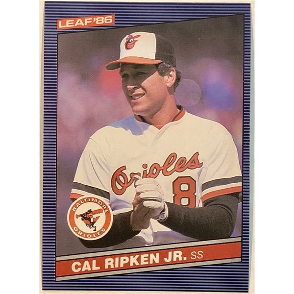 1986 LEAF CAL RIPKEN JR. (HOF)