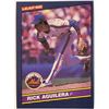 Image 1 : 1986 LEAF RICK AGUILERA ROOKIE CARD