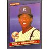Image 1 : 1986 LEAF RICKEY HENDERSON (HOF)