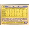 Image 2 : 1987 TOPPS DUANE WARD ROOKIE CARD
