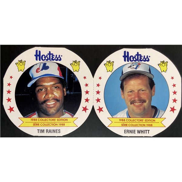 1988 HOSTESS POTATO CHIPS TIM RAINES