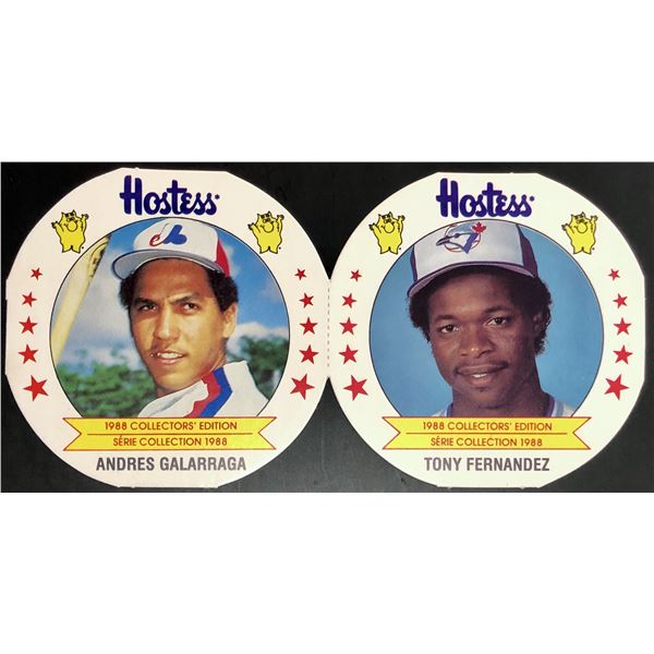 1988 HOSTESS POTATO CHIPS TONY FERNANDEZ