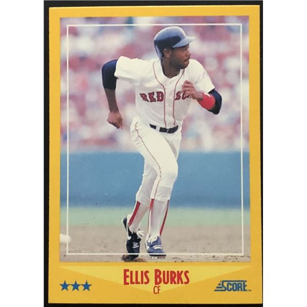 1988 SCORE ELLIS BURKS ROOKIE CARD