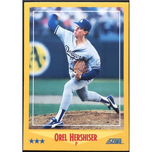 1988 SCORE OREL HERSHIER (HOF)