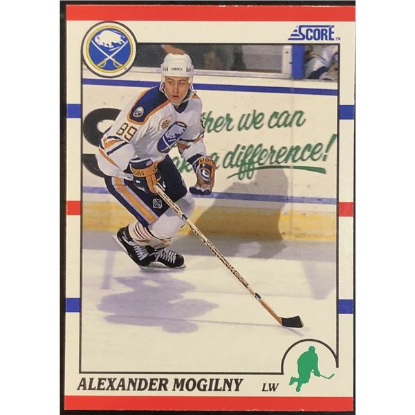 1990-91 SCORE ALEXANDER MOGILNY ROOKIE CARD