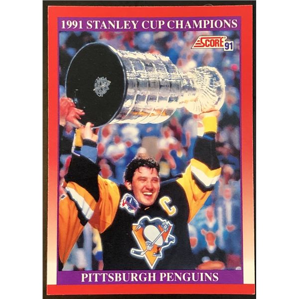 1990-91 SCORE MARIO LEMIEUX (HOF)