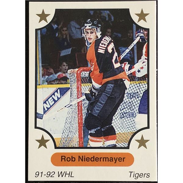 1991-92 ROB NIEDERMAYER JUNIOR CARD