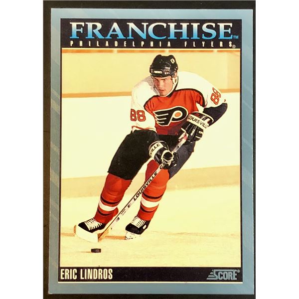 1992-93 SCORE ERIC LINDROS (HOF)