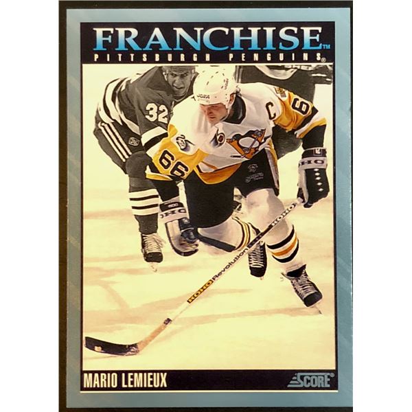 1992-93 SCORE MARIO LEMIEUX (HOF)