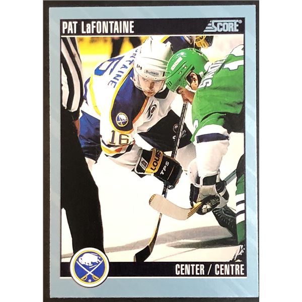 1992-93 SCORE PAT LaFONTAINE (HOF)