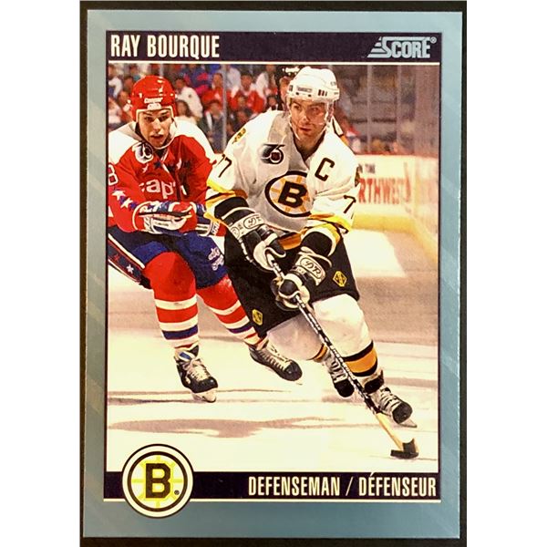 1992-93 SCORE RAY BOURQUE (HOF)