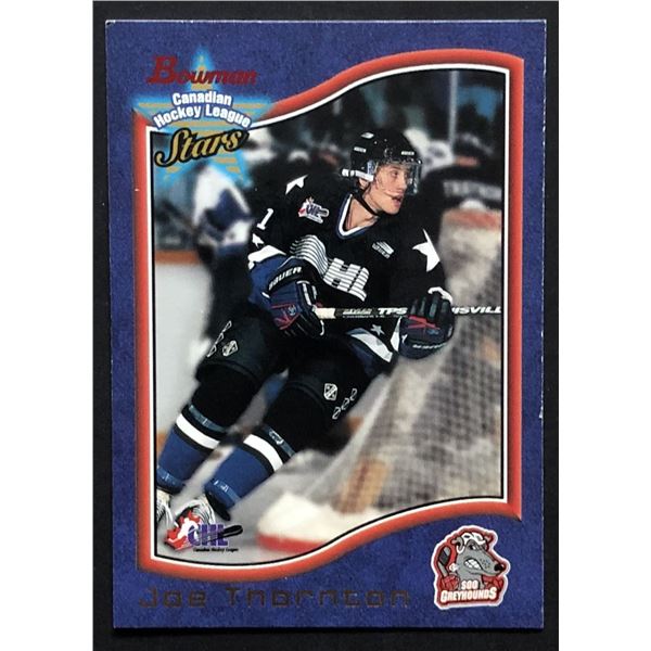 1997-98 BOWMAN CHL JOE THORNTON ROOKIE CARD