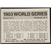 Image 2 : 1971 FLEER WORLD SERIES BLACK BACK CY YOUNG (HOF)