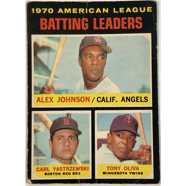 1971 O-PEE-CHEE CARL YASTRZEMSKI (HOF)