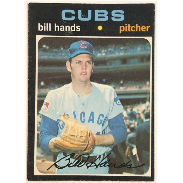 1971 O-PEE-CHEE HI-NUMBER BILL HANDS
