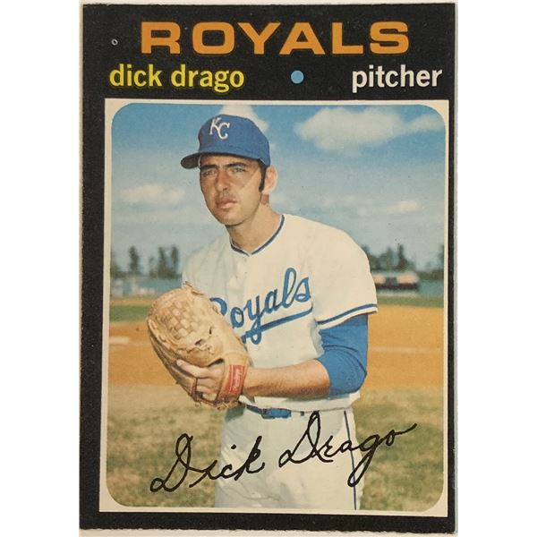1971 O-PEE-CHEE HI-NUMBER DICK DRAGO