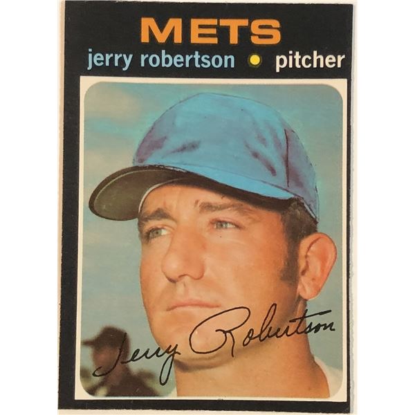 1971 O-PEE-CHEE HI-NUMBER JERRY ROBERTSON