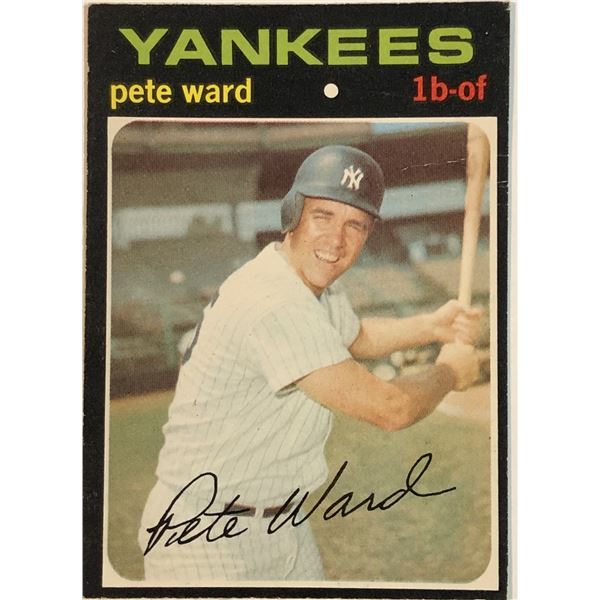 1971 O-PEE-CHEE HI-NUMBER PETE WARD