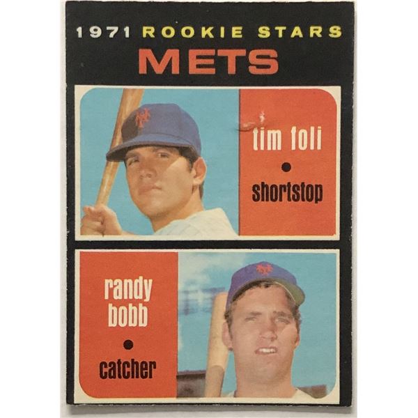 1971 O-PEE-CHEE TIM FOLI ROOKIE CARD