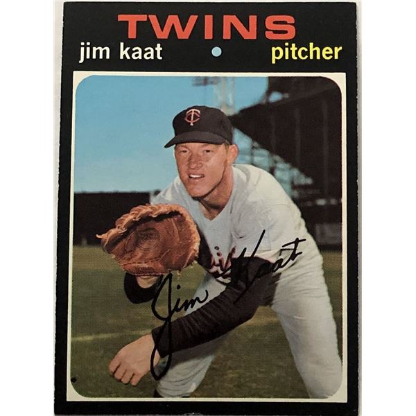 1971 TOPPS JIM KAAT (HOF)