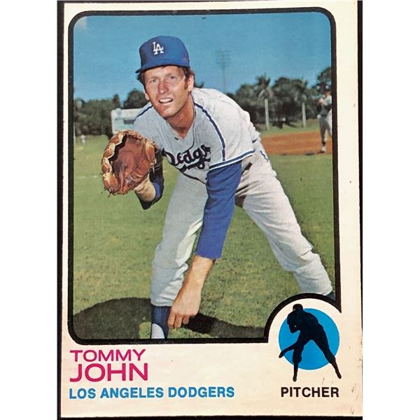 1973 O-PEE-CHEE TOMMY JOHN