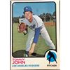 Image 1 : 1973 O-PEE-CHEE TOMMY JOHN