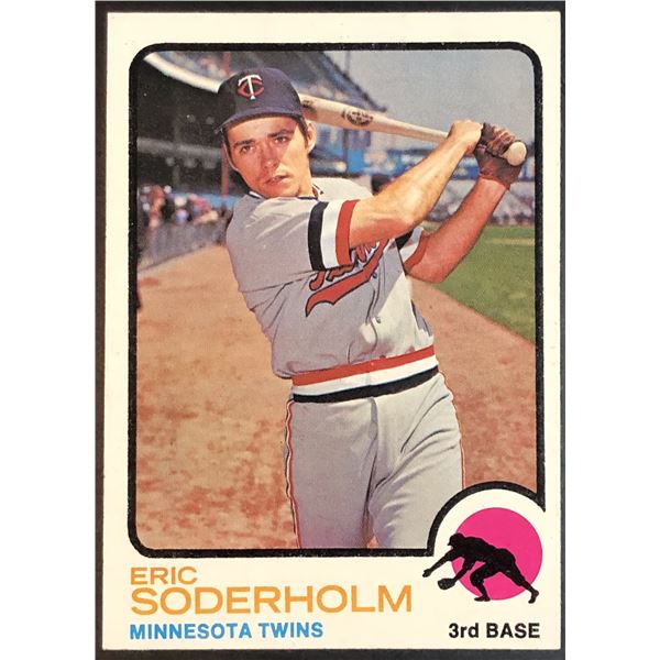1973 TOPPS ERIC SODERHOLM ROOKIE CARD