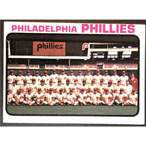 1973 TOPPS PHILADELPHIA PHILLIES