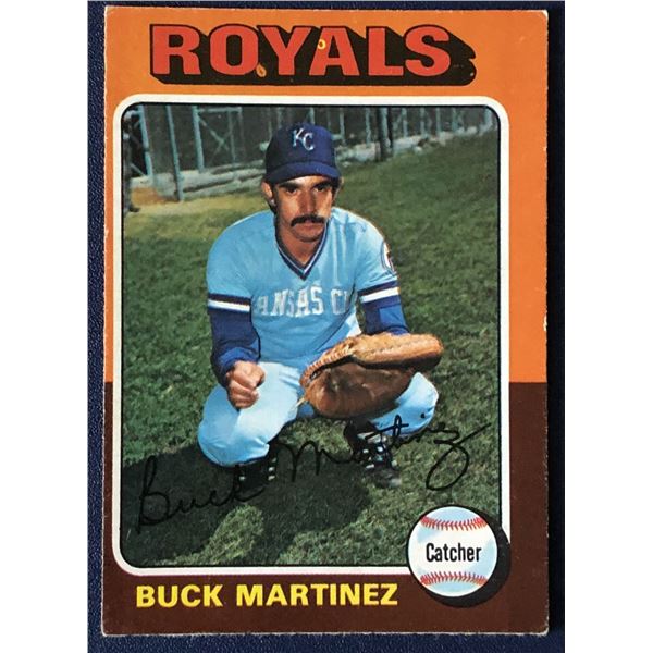 1975 O-PEE-CHEE BUCK MARTINEZ